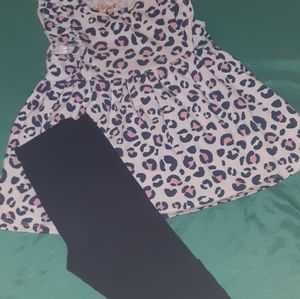 Pink leopard outfit
